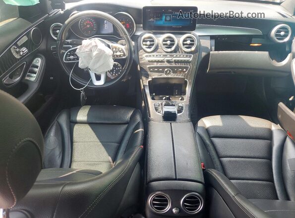 55SWF8EBXKU313755 2019 MERCEDES-BENZ C Black Front interior view