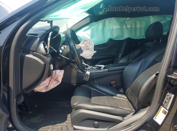 55SWF8EBXKU313755 2019 MERCEDES-BENZ C Black Rear view