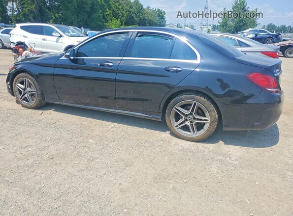 55SWF8EBXKU313755 2019 MERCEDES-BENZ C Black Rear left