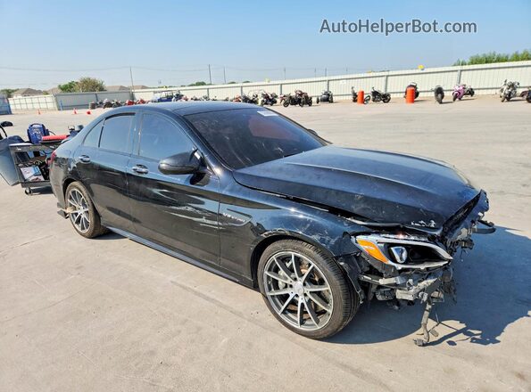 55SWF8GB0HU217963 2017 MERCEDES-BENZ C Black Առջևի աջ