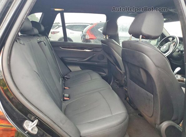 5UXKR0C37H0V72827 2017 BMW X5 Черный Вид подкапотного пространства