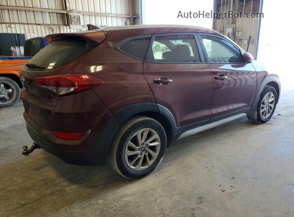 KM8J33A47JU655146 2018 HYUNDAI TUCSON Maroon Delantero derecho
