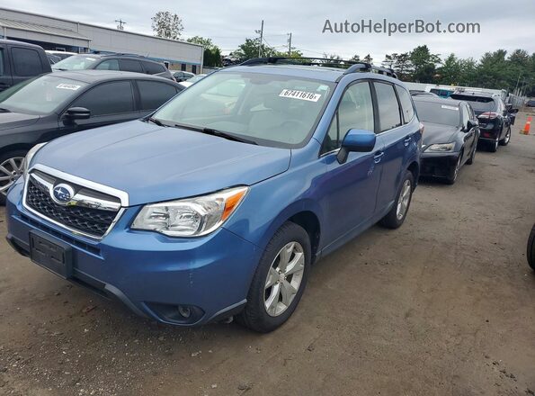 JF2SJARC7GH547496 2016 SUBARU FORESTER Blue Rear left