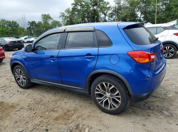 JA4AP3AU2GZ023590 2016 MITSUBISHI OUTLANDER Blue Rear right