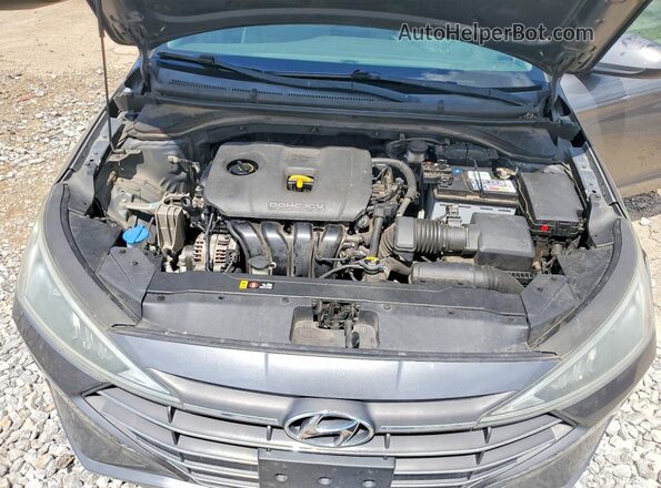 5NPD84LF2LH512058 2020 HYUNDAI ELANTRA Серый Вид подкапотного пространства