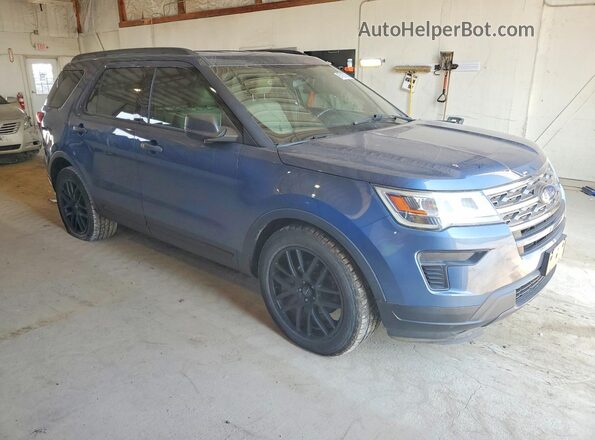 1FM5K7B80JGB78684 2018 FORD EXPLORER Угольный Вид спереди