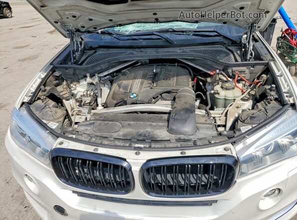5UXKR0C55H0V50097 2017 BMW X5 White VIN sticker view