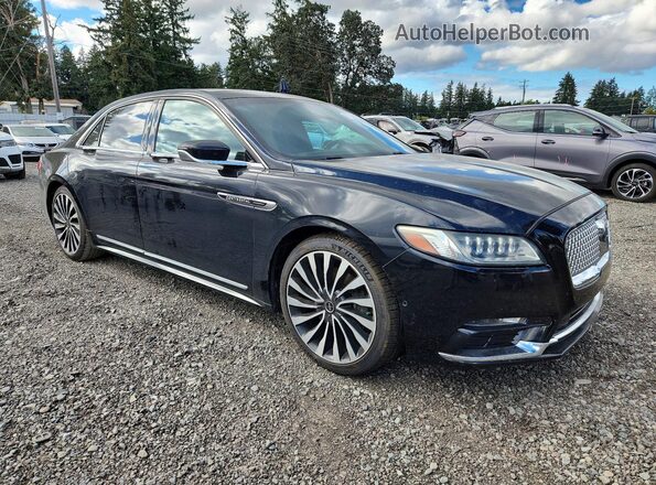 1LN6L9BC7H5600490 2017 LINCOLN CONTINENTA Black Դիմացի տեսք
