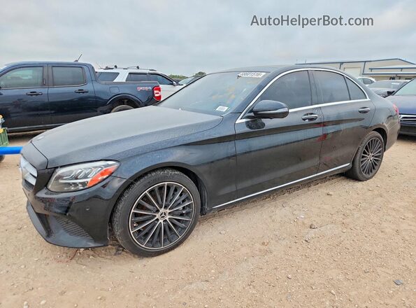 55SWF8DB8LU322859 2020 MERCEDES-BENZ C Black Задня ліва чверть