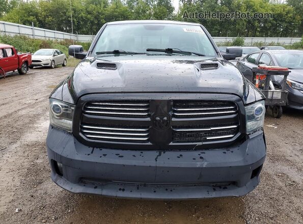 1C6RR7HT3GS313621 2016 RAM 1500 Black Հետևի տեսք
