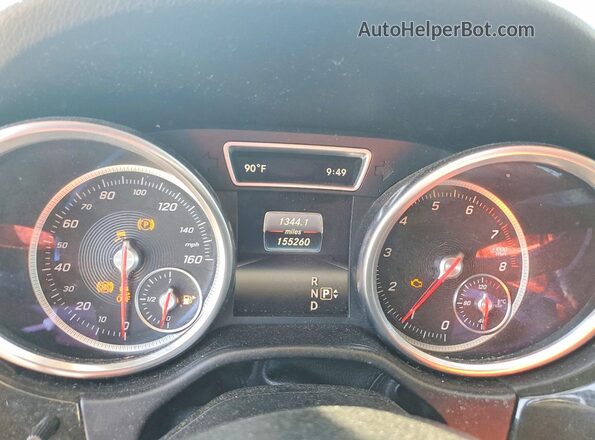 4JGDA5JB9GA668908 2016 MERCEDES-BENZ GLE Gray Rear seats view