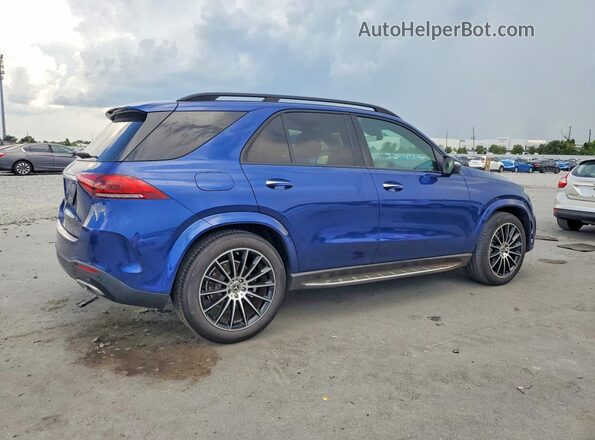 4JGFB4JB5MA516104 2021 MERCEDES-BENZ GLE Blue Przód prawy