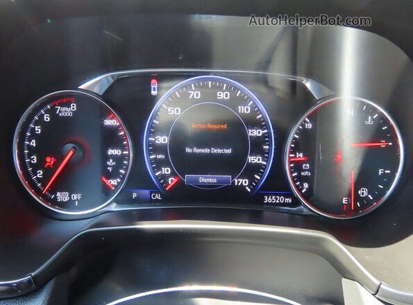3GNKBERS7RS161043 2024 CHEVROLET BLAZER White Вид щитка приладів
