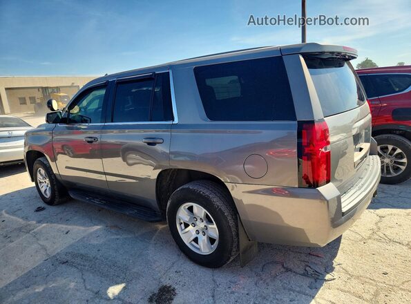 1GNSKDEC1JR221480 2018 CHEVROLET TAHOE Gray Задня права чверть