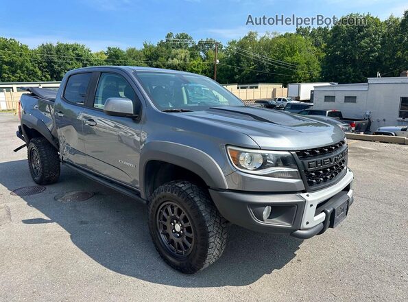 1GCGTEEN3L1181858 2020 CHEVROLET COLORADO Серый Вид спереди