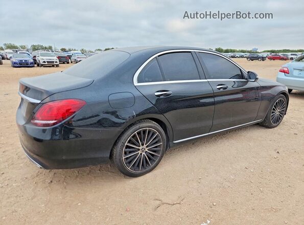 55SWF8DB8LU322859 2020 MERCEDES-BENZ C Black Передня права чверть