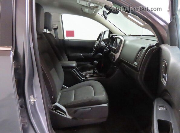 1GTG5CEN2J1297063 2018 GMC CANYON Gray Вид ззаду
