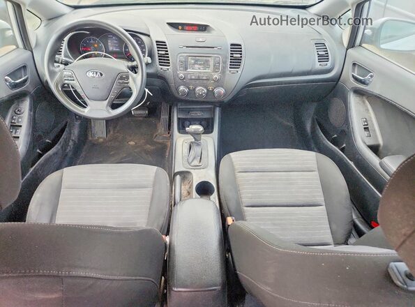 KNAFX5A82G5494847 2016 KIA FORTE Серебряный Вид щитка приборов