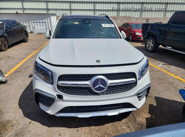 W1N4M4GB6MW161954 2021 MERCEDES-BENZ GLB-CLASS White Rear view