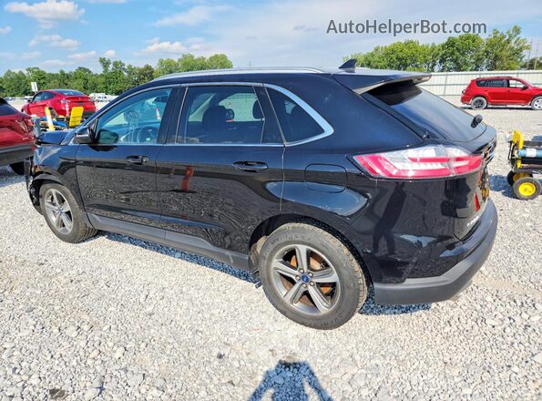 2FMPK4J90KBC58190 2019 FORD EDGE Black Trasero derecho