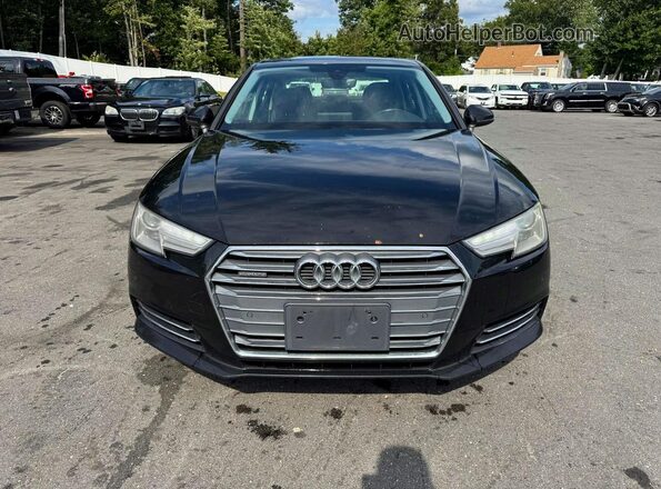 WAUANAF47HN007531 2017 AUDI A4 Black Вид ззаду