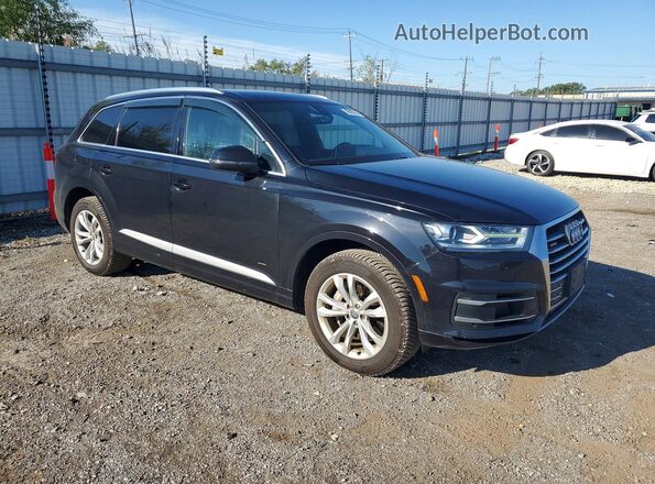 WA1AHAF74HD043911 2017 AUDI Q7 Black Widok z przodu