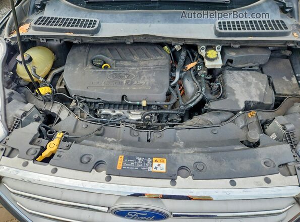 1FMCU9HD5JUB94852 2018 FORD ESCAPE Gray Вид наклейки з VIN-кодом