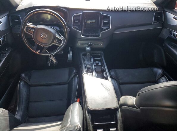 YV4A22PM4K1473316 2019 VOLVO XC90 Black Widok zestawu wskaźników