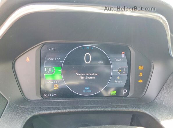 1G1FX6S05P4133340 2023 CHEVROLET BOLT Black უკანა სავარძლების ხედი