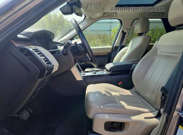SALRR2RVXJA077325 2018 LAND ROVER DISCOVERY Gray Dashboard view