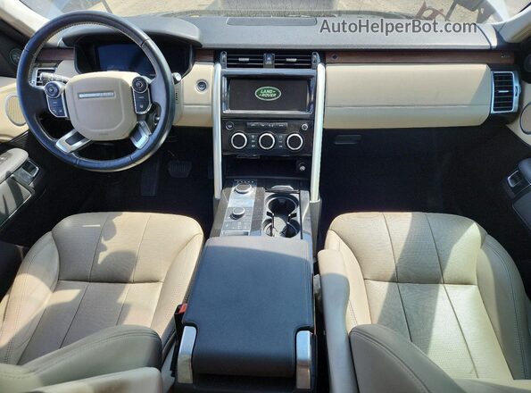 SALRR2RVXJA077325 2018 LAND ROVER DISCOVERY Gray Instrument cluster view
