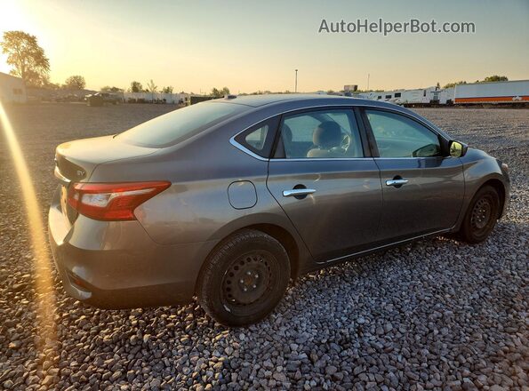 3N1AB7AP1HY236762 2017 NISSAN SENTRA Gray Передня права чверть