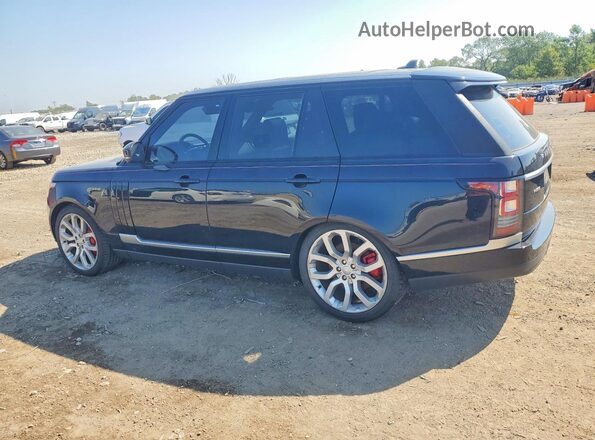 SALGS2PF7GA285582 2016 LAND ROVER RANGE ROVER Blue Trasero derecho