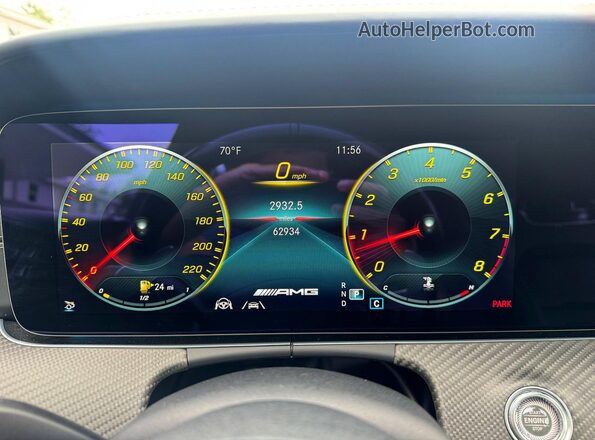 W1K7X8KB5MA038451 2021 MERCEDES-BENZ AMG Black Widok zestawu wskaźników