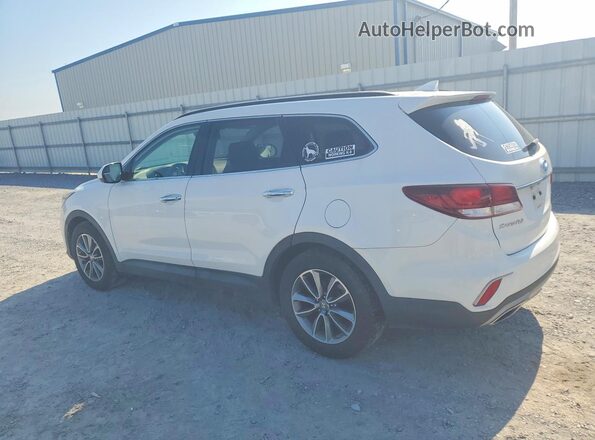 KM8SMDHF3HU208175 2017 HYUNDAI SANTA White Tył prawy