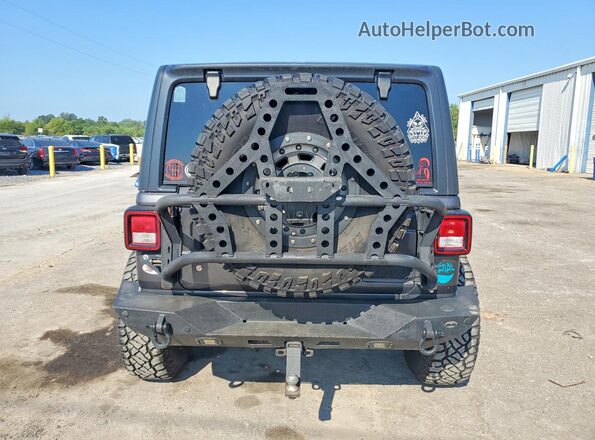 1C4HJXFG1JW305857 2018 JEEP WRANGLER Gray Vista interior delantera