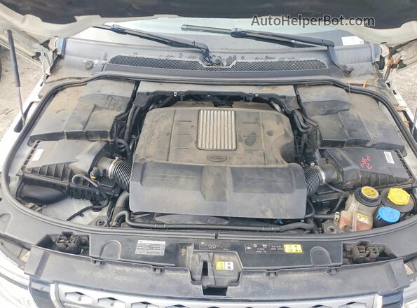 SALAC2V69GA820126 2016 LAND ROVER LR4 White Vista del compartimento del motor