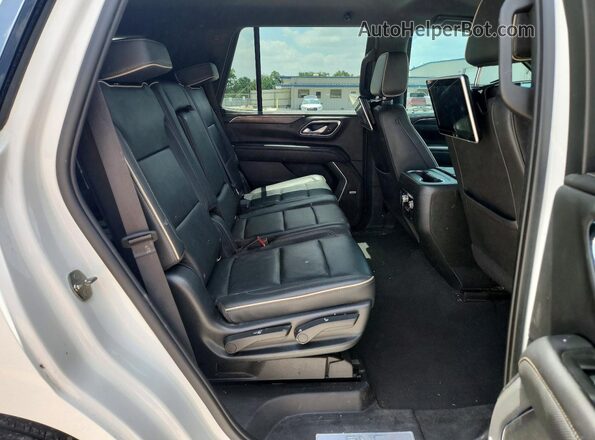 1GKS1BKT6NR188927 2022 GMC YUKON White Vista del compartimento del motor