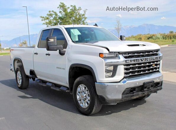 1GC2YLE78NF295958 2022 CHEVROLET SILVERADO White Rear left