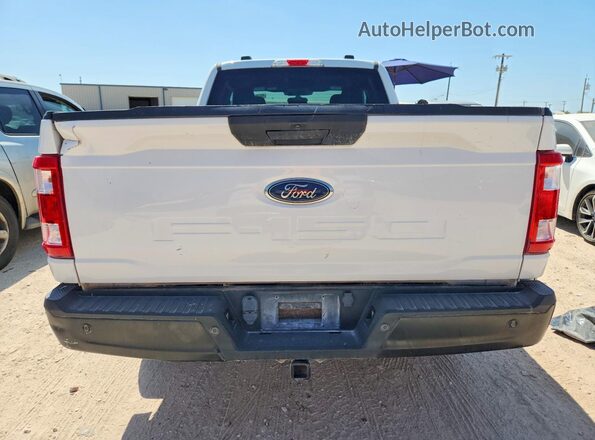 1FTEX1EP2NKE86433 2022 FORD F150 Белый Вид салона спереди