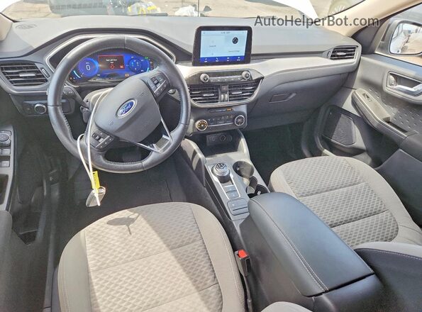 1FMCU0BZ8LUC11212 2020 FORD ESCAPE Белый Вид щитка приборов