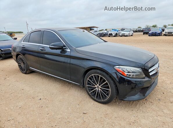 55SWF8DB8LU322859 2020 MERCEDES-BENZ C Black Вид спереду