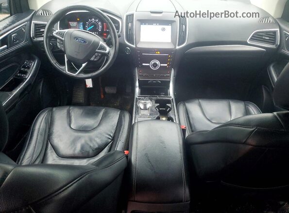 2FMPK4K94KBB53327 2019 FORD EDGE Silver Vista del cuadro de instrumentos