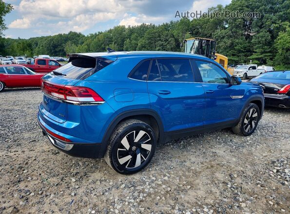 1V2HE2CA2RC234378 2024 VOLKSWAGEN ATLAS Blue Delantero derecho