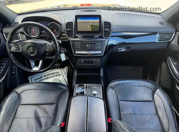 4JGDF7DE4JB117872 2018 MERCEDES-BENZ GLS-CLASS Black Instrument cluster view