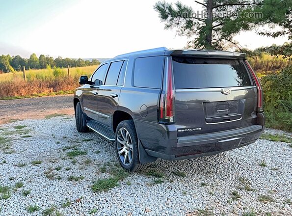 1GYS3BKJ0GR384346 2016 CADILLAC ESCALADE Серый Передняя правая четверть