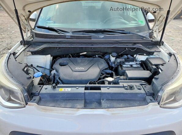KNDJN2A25G7288326 2016 KIA SOUL Белый Вид подкапотного пространства