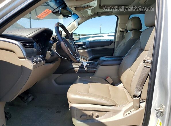 1GNSKHKC6GR185578 2016 CHEVROLET SUBURBAN Silver წინა პანელის ხედი