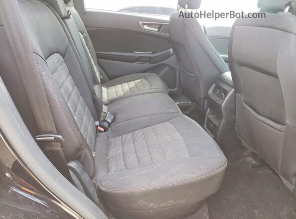 2FMPK3J94GBC52975 2016 FORD EDGE Black უკანა სალონის ხედი