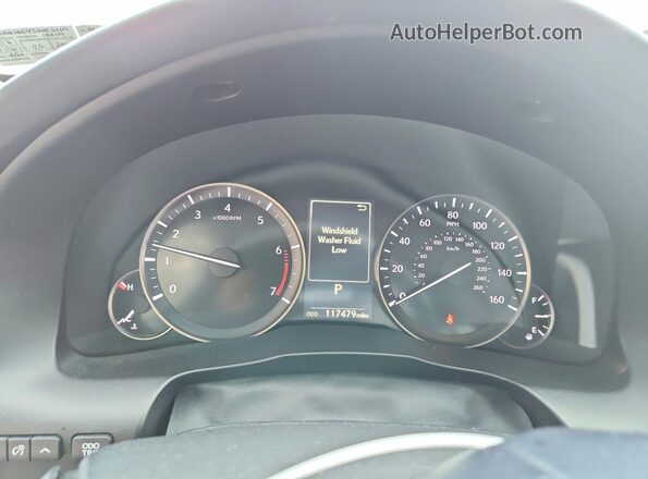 58ABK1GG4JU083264 2018 LEXUS ES Gray Instrument cluster view